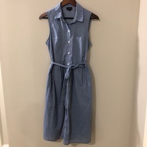 Target Who What Wear Blue Sleeveless Dress M
